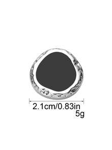 10 قطعة/مجموعة أزرار معدنية ذات ملمس مطرقة غير متماثل بطراز قديم، مناسبة للمعاطف والسترات والبدل والأزياء الرسمية، ويمكن استخدامها كأزرار زخرفية مخيطة باليد. مناسبة للملابس والأحذية والحقائب وصناديق الهدايا والإكسسوارات المجوهرة DIY، متوفرة بألوان وأحجام متعددة