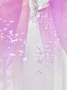 21 món đồ trang trí hình bướm tự làm, thích hợp cho cây thông Noel, đám cưới, trang trí phòng ngủ, mặt dây chuyền hình bướm pha lê, rèm hoa bướm tự làm, rèm bướm thời trang, trang trí đám cưới, nền hồng/tím, đồ trang trí bướm tự làm cho phòng, sinh nhật, tiệc tùng, phông nền đám cưới - Màu tím - Xem 5