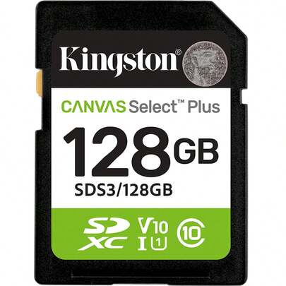  Kingston 1 card de memorie SDS3 64GB/128GB/256GB/512GB/1TB pentru cameră DSLR Card SD Card de stocare 4K HD