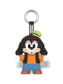 Pop Mart Disney Mickey Family Together Series Plush Keychain Cute Single Blind Box (Only One Box) – Official POP MART, Random Character, Cute Collectible