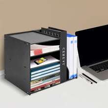 SENDERPICK For Office Mail Sorter PVC File Holder Organizer Black File Holder Organizer - Black - View 2