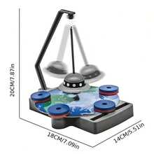 SCIENCE HORSE 12合1磁力科学实验套件，磁悬浮盒套装，包含磁盘，反重力吸引力，适合亲子活动，男孩女孩的礼物，益智玩具