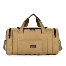 Travel Duffel Bags - 卡其色 - 查看 3