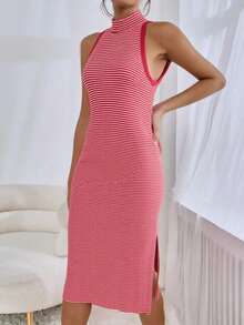 Women Long Dresses - 紅色 - 查看 5