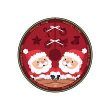 Christmas Tree Skirt Decorations, Santa Claus & Snowflake Designed Christmas Tree Skirt, Creative & Elegant Tree Skirt
