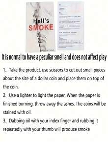 10/20pcs Magic Trick Finger Smoke Effect Props (Please Refer To Instructions), Novelty April Fool's Day Magic Toys, Magic Supplies For Stage, Home, Fantasy Performances, Bring Joy, Paper Material, Novelty Party Favors And Small Gifts, Christmas, Halloween Performance Props, Ramadan Home Show (Random Packaging) - Multicolor - View 3