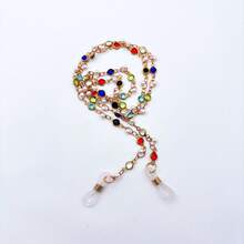 Delicate Colorful Eyeglass Cord Safety Chain Fashion/New - Colorful - View 1