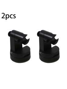 1pc Shower Base Bracket, Movable And Easy To Install Shower Head Holder, No Drilling Required, Equipped With Adjustable Suction Cups And Swivel Hooks, Durable Plastic, Bathroom Accessory - Multicolor - View 17