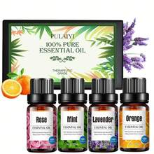 Essential Oil Set - 0.33oz Multi-Fragrance For Aromatherapy Diffusers, Home Diffusers, DIY Candles, Air Freshening Diffusers - Holiday Gift Sets - Lavender , Peppermint, Deep Ocean, Lemon, Orange, Jasmine, Sandalwood, Rose, Tea Tree, Lily, Freesia, Chamomile - 10ML - Xem 5