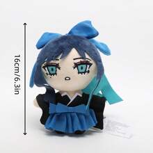 Ado Hibana 毛绒公仔动漫卡通虚拟歌手和服填充 Q 玩具可爱卧室枕头装饰生日纪念可爱礼物儿童生日圣诞礼物家居装饰收藏生日礼物 - 彩色 - 查看 13