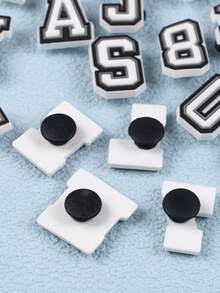 39/78 Stücke Buchstaben Buchstaben Herz Serie Schuh Dekor für Clogs Sandalen, PVC Schuh Dekorationen Accessoires für Weihnachten, Geburtstag, Party, Geschenk Schuh Pins für Jugendliche Männer Frauen und Erwachsene - Verschiedenfarbig - Übersicht 10