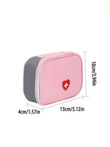 Portable Medicine Bag, Cute Mini First Aid Kit, Medical Emergency Bag, Medication & Pill Storage Pouch, Suitable For Home, Outdoor, Camping, Hiking, Survival Travel, Unisex, Travel Essential, Cruise Essential, Dorm Essential - Multicolor - View 5