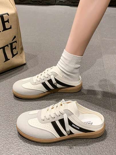 新款女士平底网面套脚运动凉鞋，最新户外运动设计