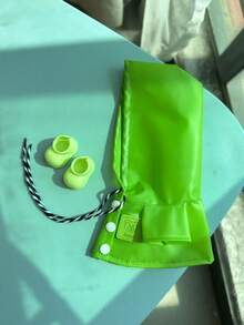 Roupas para Labubu 17cm Acessórios para Boneca Pingente Monstro Acessórios para Roupas Capa de Chuva Colorida de Verão V1 V2 V3 Pode Usar - Multicolorido - Ver 18