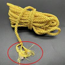 1pc 5yards 4mm 3-Strand Paracord Rope Polypropylene Rope For Home Decoration Accessories DIY Handmade Home Textile Decoration - Pick Colors - View 4