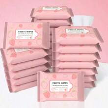 迷你便携无香型维生素C精华湿巾，适合办公室工作人员和户外露营使用