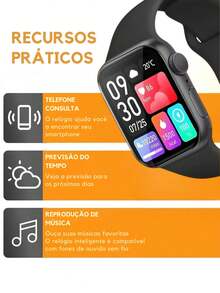 Smartwatch S10 Mini Smart Watch With NFC Health Monitor Compatible With Android And IOS LAXASFIT - Black - View 7