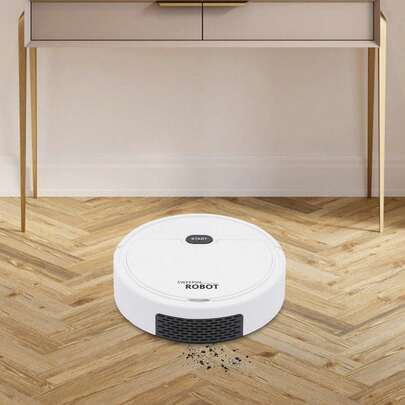 Robot aspirapolvere, ricarica automatica, lunga durata, robot aspirapolvere sottile e silenzioso per peli di animali da tappeto
