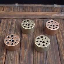 1pc 11-Hole Incense Burner, Creative Incense Holder, Alloy Mini Incense Stick Holder, Multi-Hole Incense Stick Holder, Incense Burner Base Stand For Indoor Living Room Sandalwood Supplies - Multicolor - View 5