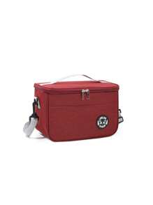 1pc New Insulated Bag Picnic Lunch Bag Handbag Backpack To Bring Food To Work Lunch Bag Fresh-Keeping Bag Lunch Box Bag Ice Cube Folding Ice Pack Thickened Insulated Bag Picnic Lunch Handbag To Bring Food To Work Lunch Out Fresh-Keeping Bag Convenient To Travel Portable Men And Women Daily Necessities