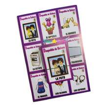Juego De Loteria Didáctica Educativo para Niños Juego de Mesa Aprendizaje Loteria Didacti Material Educativo Juego Interactivo para Aprender Jugando Herramienta de Enseñanza Divertida Juego Educativo Familiar Juego Didáctico para Desarrollo Cognitivo - Multicolor - Ver 4