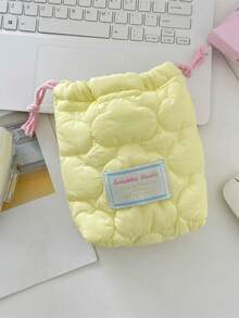1pc Cute Quilted Camera Bag, CCD Storage Bag, Camera Bag, Soft Material, Anti-Drop & Dust-Proof, Compact Camera Pouch Suitable For Black Card Camera Storage, Minimalist & Portable, Anti-Drop & Scratch-Resistant, Multipurpose, Outdoor Use, Camera Accessory, Travel Essential, Cruise Essential, Dorm Essential, Birthday Gift, Bridesmaid Gift, Mother's Gift, Teacher's Gift, Back To School Gift, Plaid Charger Protective Case, Power Bank, Phone Charger, Digital Camera Accessory - Multicolor - View 22