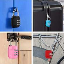 1 件，迷你家用密码锁，紧凑安全，行李组合挂锁，小尺寸，可重置密码，防锈，耐用，易于使用，适用于手提箱，健身房储物柜，宿舍抽屉，橱柜，非常适合旅行者，学生，健身者，租房者，感恩节，圣诞节，万圣节，新年，返校，返校季节的实用礼物，锁，柜锁，抽屉锁，窗锁，门锁，储物柜，组合挂锁