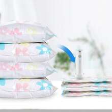 JINER 1 pièce Pompe à air électrique pour sacs de rangement sous vide, pompe de sac de rangement sous vide pour compression de couettes, couvertures, vêtements, cadeaux de Noël, sacs non inclus - Blanc - Voir 3