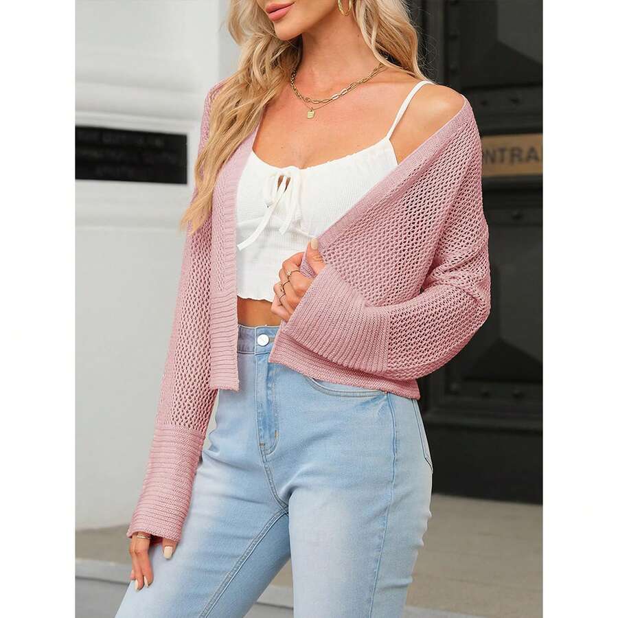 Womens Lightweight Kimono Cardigan Boho Summer Open Front Knit Sweater