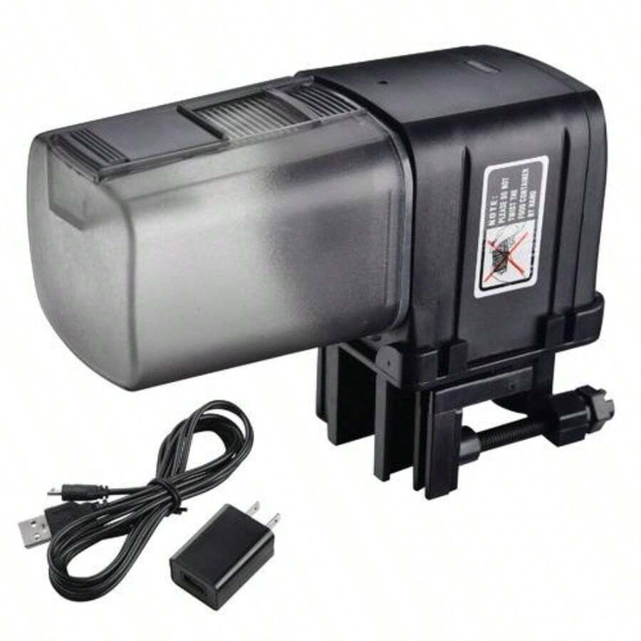 Automatic Fish Feeder Intelligent With Adjustable Clamp