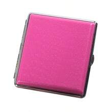 1PC Cigarette Case For 85mm King Size 20 Capacity Cigarettes Box Plastic Portable Thin Cigar Boxes Pocket Cigarettes Holder Storage Container For Men Women Gift For Smoker ,Smoking Accessories, Cigarette Storage, Sigaretten Doos - Multicolor - View 17