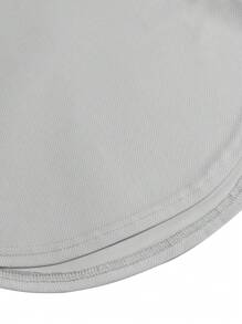 Men's Wide Shoulder Athletic Tank Top With Curved Hem Design Offers Natural Drape And Enhanced Layering, Suitable For Gym Weightlifting And Outdoor Hiking