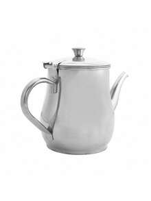 1pc Stainless Steel Oil Bottle, Leak-Proof Cooking Oil Dispenser, Kitchen Supplies Ounce Bottle - Multicolor - View 5