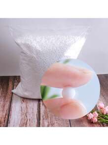 3-5毫米EPS圆形泡沫颗粒，聚苯乙烯，适用于豆袋椅、蒲团床垫、毛绒玩具填充、DIY工艺品 - 弹性透明填充颗粒 - 彩色 - 查看 2