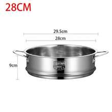 304 Stainless Steel Steamer Basket Thickened Thicken Strainer Pot Steaming Grid Safe Material 16-32cm Drain Basket Kitchen Use