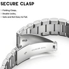 金属表带兼容三星 Galaxy Watch 8 40 毫米 44 毫米 8 经典 46 毫米不锈钢表带适用于 Galaxy Watch 7 Ultra 2025 47 毫米手链 - for Galaxy Watch 8/8Classic - 查看 8