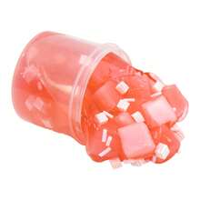 70ml Jelly Cube Crunchy Clear Slime Kit - Soft Scented Stretchy & Non-Sticky Crystal Fluffy Slime With Leaf, Bulk Toys For Kids Prizes, Perfect Christmas Gift Party Favors - Multicolor - View 5