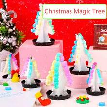 1 Stück/2 Stück/3 Stück - Weihnachtszauber Weihnachtsbaum Blumen Papierbaum DIY Material Paket Bewässerung Kristallisation Weihnachtskleine Geschenke, Verschenken von kleinen Geschenken Heim Dekoration Weihnachtsdekorationen Raumdekoration Winter