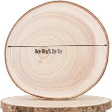 2 Stück handgezeichnete DIY Materialien, Paulowniaholz Scheiben, Kindermalereien, Paulowniabäume, runde Holzscheiben, Haushaltskränze, Hintergrundwände und rohe Holzscheiben