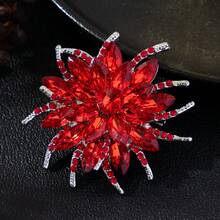 1pc - 7 Color Options Elegant Vintage Zinc Alloy Brooch, Suitable For Women's Daily, Party, DIY, Holiday Gift - XD7938 - View 10