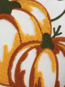 Tassel Decor Cushion Cover Không có Filler - Màu be - Xem 9