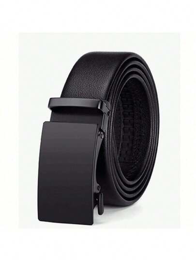 1 条全新男士 PU 皮带，适合牛仔裤