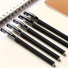 0.5 Mm Black Gel Pen For Office And Study, Business Pen, Graded Ink Ball Pen, Smooth Writing, Office And Exam Ball Pen, Executive Gel Pen Set - màu đen - Xem 11