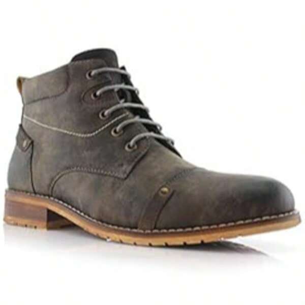 Men's Lace-Up Ankle Combat Boots