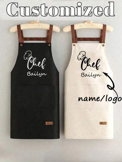 Customized Dustproof Aprons - Personalized Nordic Home Sleeveless Kitchen Men And Women Home Work Clothes, Private Customized Kitchen Cooking Hand Wipe Aprons, Unisex Sleeveless Dustproof Aprons Party, Wedding Engagement Gifts, Family Gifts, Party Gifts, Anniversary Gifts Christmas,Christmas