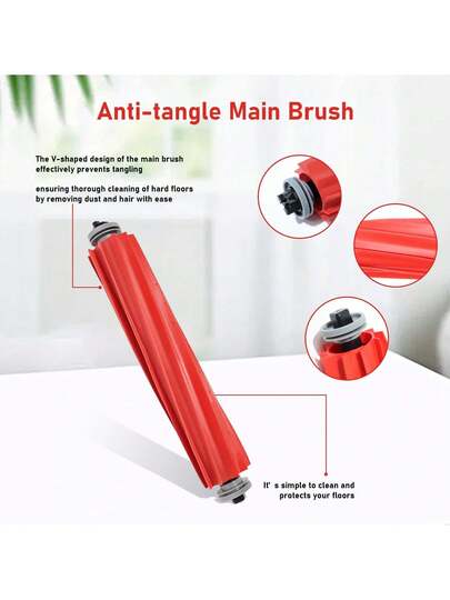 Replacement Parts Roborock QV 35A/QV 35S/QR 598/QR 798 Stofzuiger Cleaner Accessories Main Brush Hepa Filters Side Mop Pads Dust Bags view 2