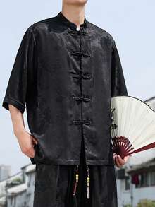 Men Shirts - màu đen - Xem 3