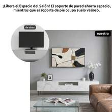 Soporte TV X-400 para 32-55 Pulgadas ajustable y fácil de instalar brazo articulado pared VESA 400x300 montaje robusto salas dormitorios - Multicolor - Ver 4