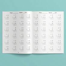Lachilly 32 Pages Addition & Subtraction Within 20 Practice Book For Kids Preschool Kindergarten Arithmetic Workbook Handwriting Homework, Children Learning Exercises Books - Multicolor - View 9