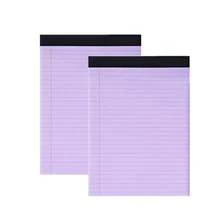 2PCS Legal Pads, 21.5 X 28cm 50 Sheets Wide Ruled Lined Perforated Notepads Writing Pads Yellow Paper Pads For Student Study Work Office - 21.5*28CM - View 9